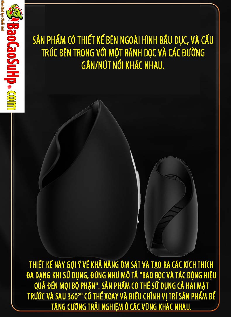 Máy tập luyện nam 2in1 Hotboy Thor Men rung nóng tiện lợi