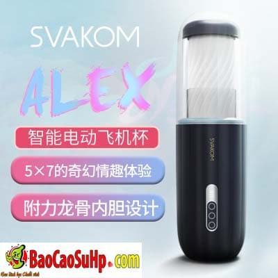 Cốc thủ dâm tự động Svakom Alex mẫu mới 2020 hiện đại dễ dùng
