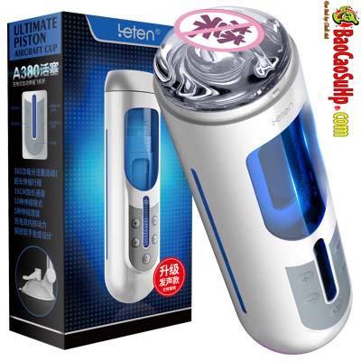 Âm đạo giả tự động Leten Ultimate Piston siêu thật