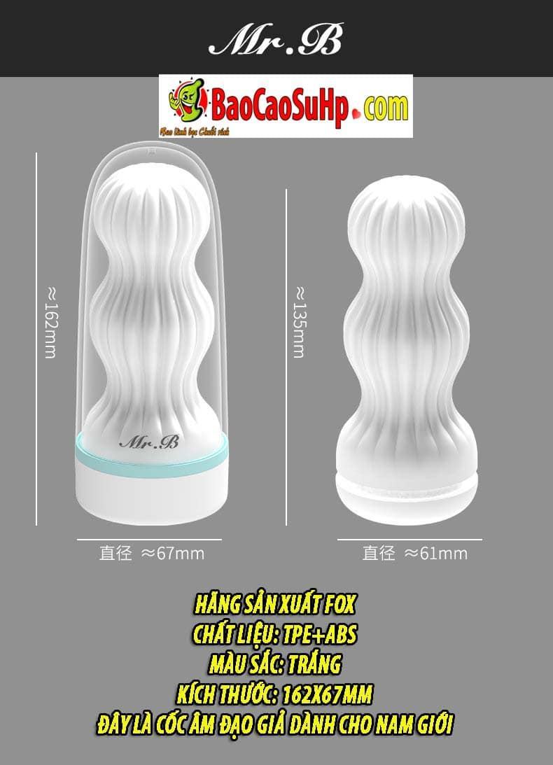 Cốc thủ dâm Mr B kiểu dáng mới độc lạ giá rẻ an toàn