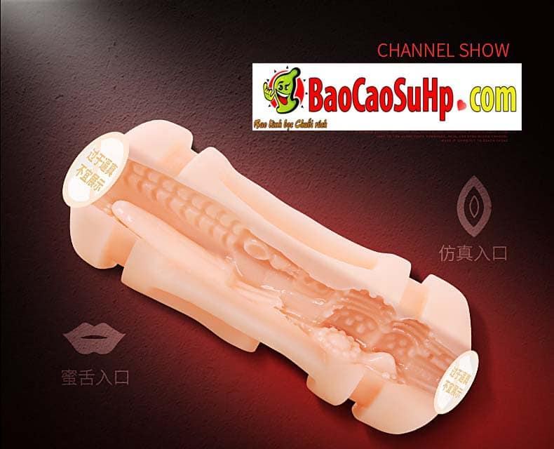 Sextoy cốc âm đạo 2 đầu Mizzzee Doris cầm tay, đóng tường