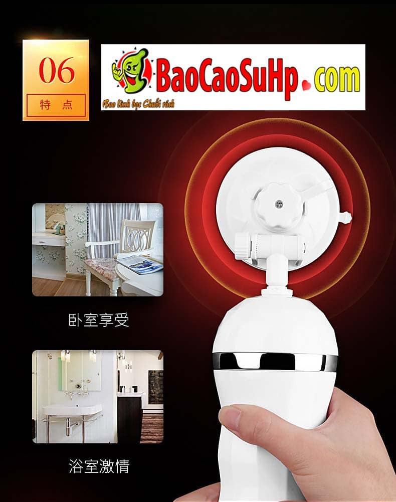 Sextoy cốc âm đạo 2 đầu Mizzzee Doris cầm tay, đóng tường