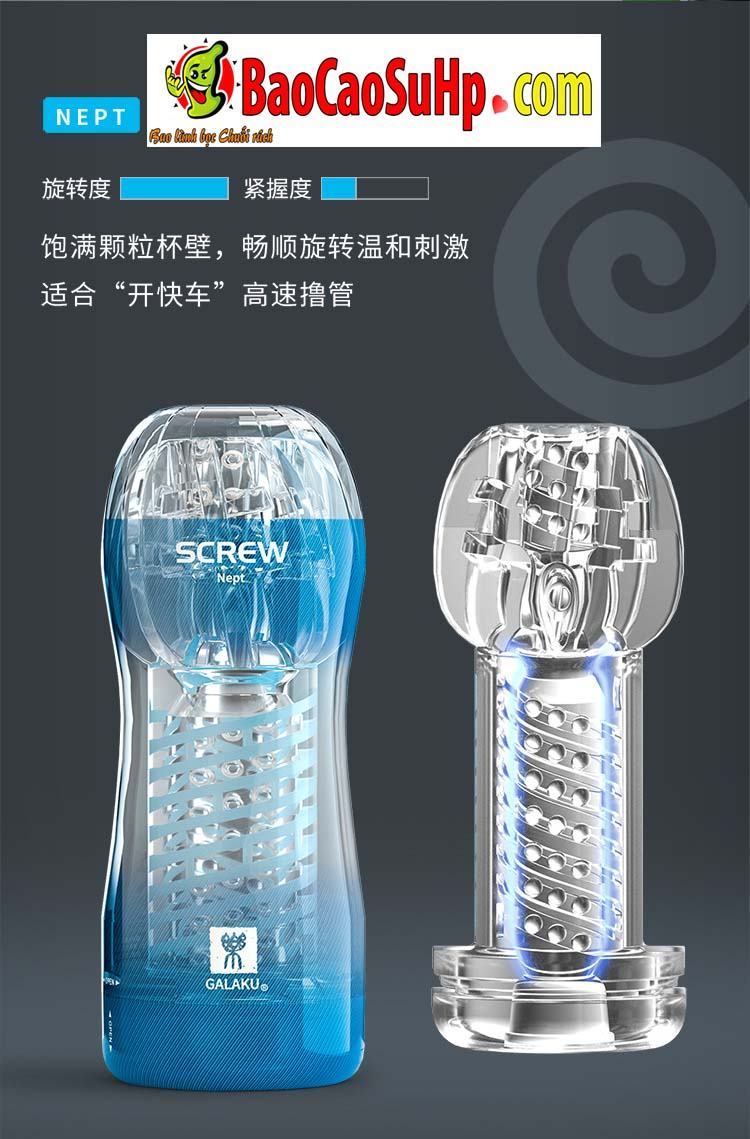 Sextoy Galaku cốc thủ dâm Nhật Bản trong suốt cho nam cực phê