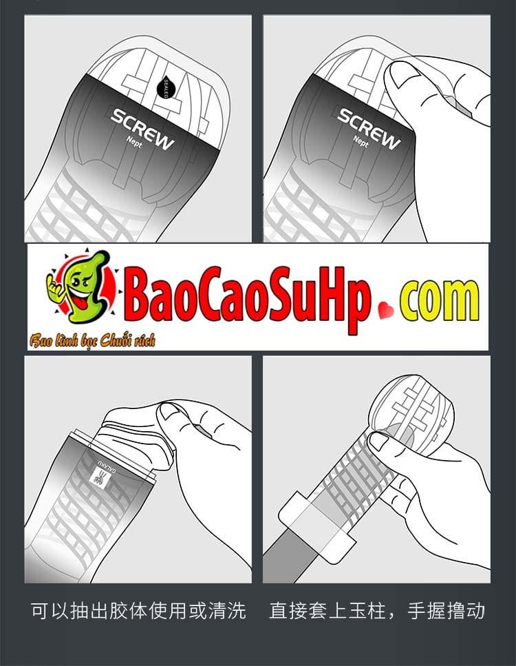 Sextoy Galaku cốc thủ dâm Nhật Bản trong suốt cho nam cực phê