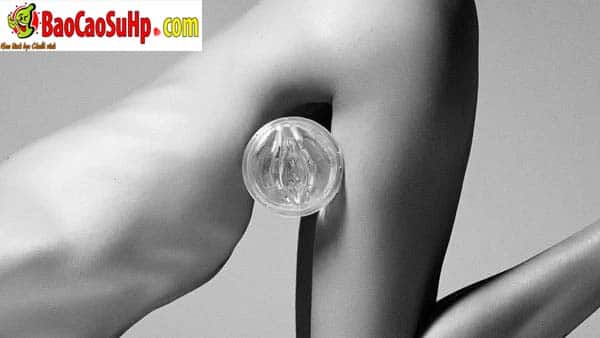 Âm đạo giả Fleslight USA Crystal cầm tay siêu thực chất lượng cao