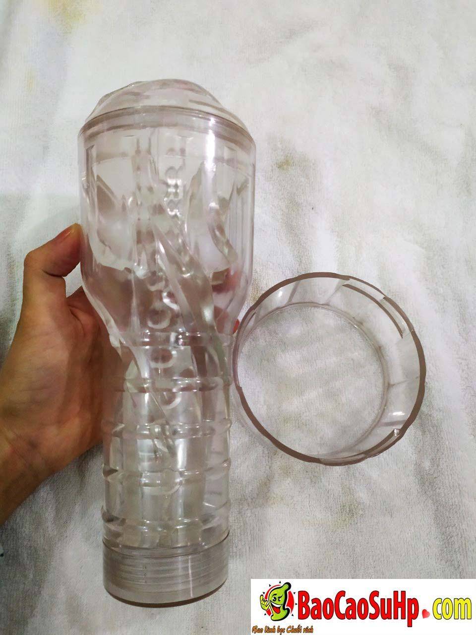 Âm đạo giả Fleslight USA Crystal cầm tay siêu thực chất lượng cao