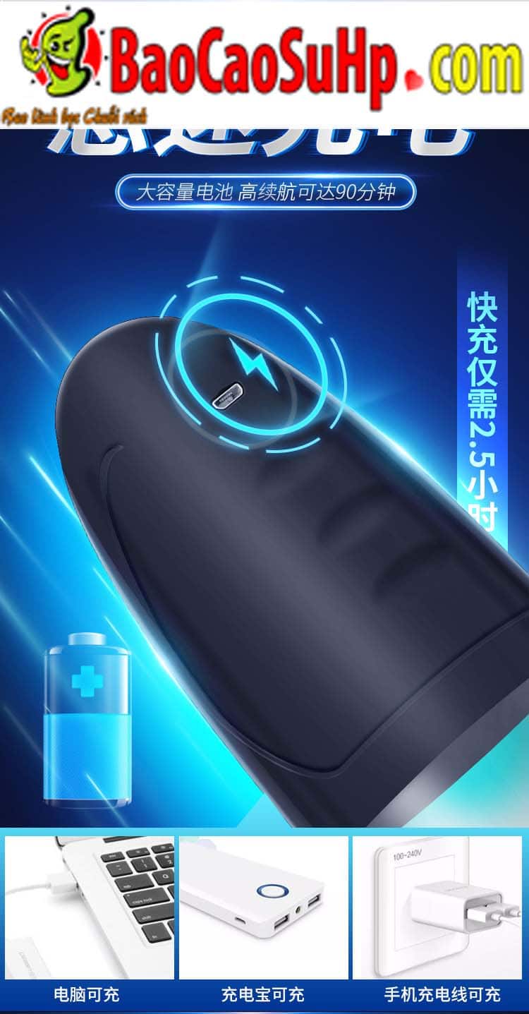 Máy thủ dâm Mystery Magic Air Sucking co bóp tự động mút cực đã