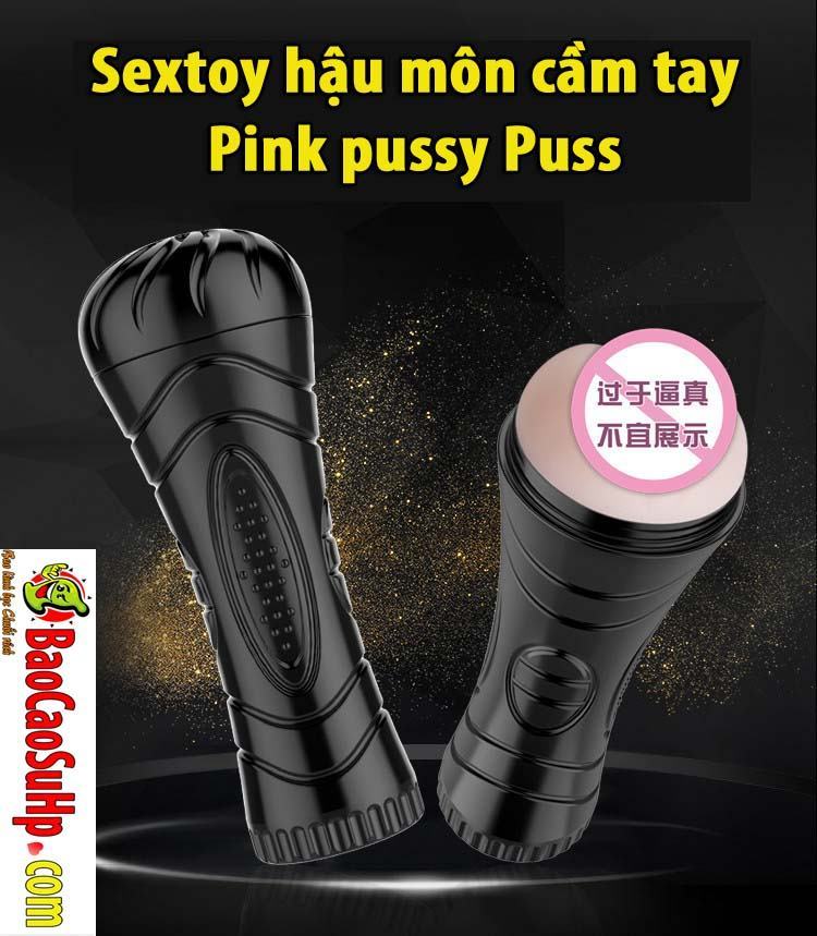 Máy rung hậu môn cầm tay Pink Pussy kích thích cực phê