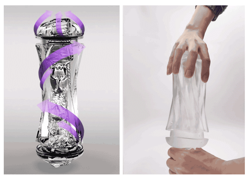 Sextoy âm đạo Svakom Mỹ Kingbaby trong suốt cao cấp, kích thích