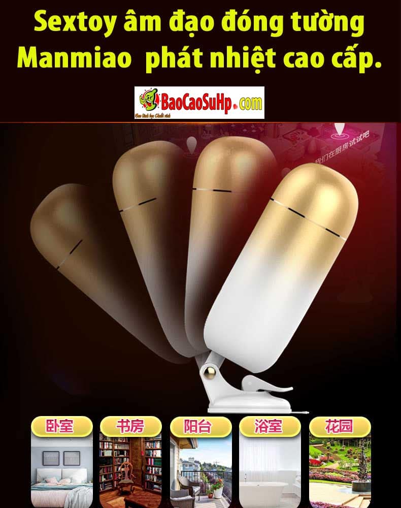 Sextoy âm đạo Manmiao phát nhiệt độc quyền – Sản phẩm hot Hải Phòng