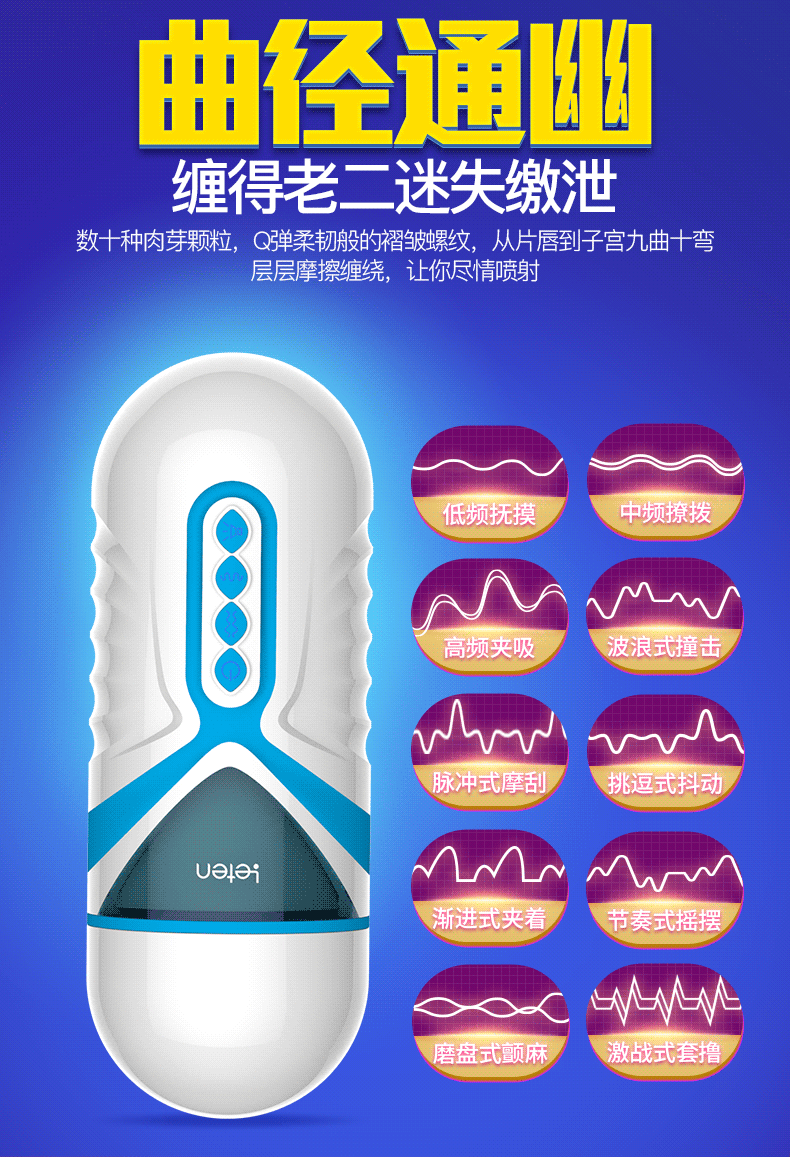 Leten Thunder Light 3in1 âm đạo cầm tay siêu thực giá tốt