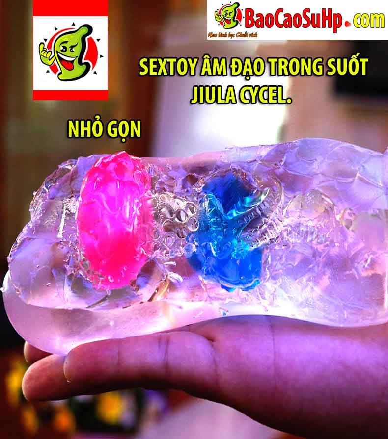 Sextoy âm đạo trong suốt Jiula Cycel, kích thích mạnh mẽ, an toàn Sextoy âm đạo trong suốt Jiula Cycel, kích thích mạnh mẽ, an toàn