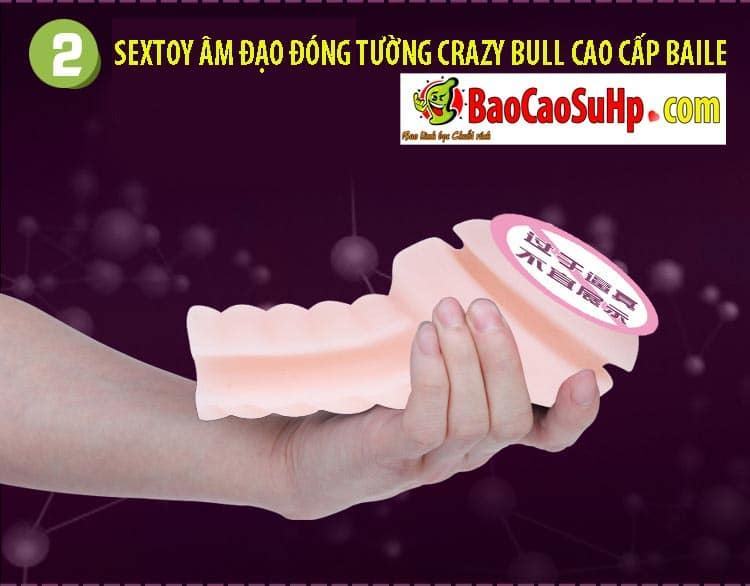 Sextoy Crazy Bull Baile cao cấp âm đạo kích thích mạnh mẽ