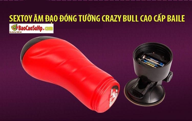 Sextoy Crazy Bull Baile cao cấp âm đạo kích thích mạnh mẽ
