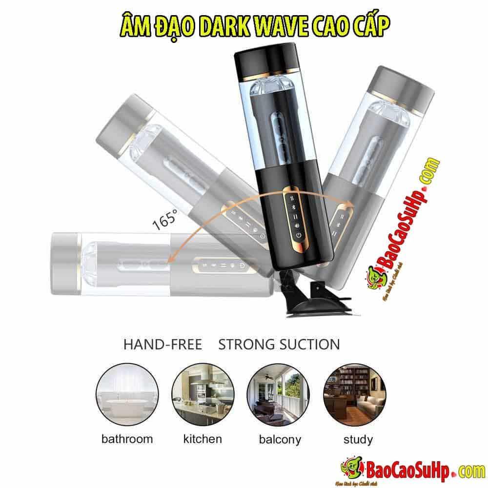 Sextoy Dark Wave Tăng Khoái Cảm Âm Đạo Rung Xoay Thụt Mạnh