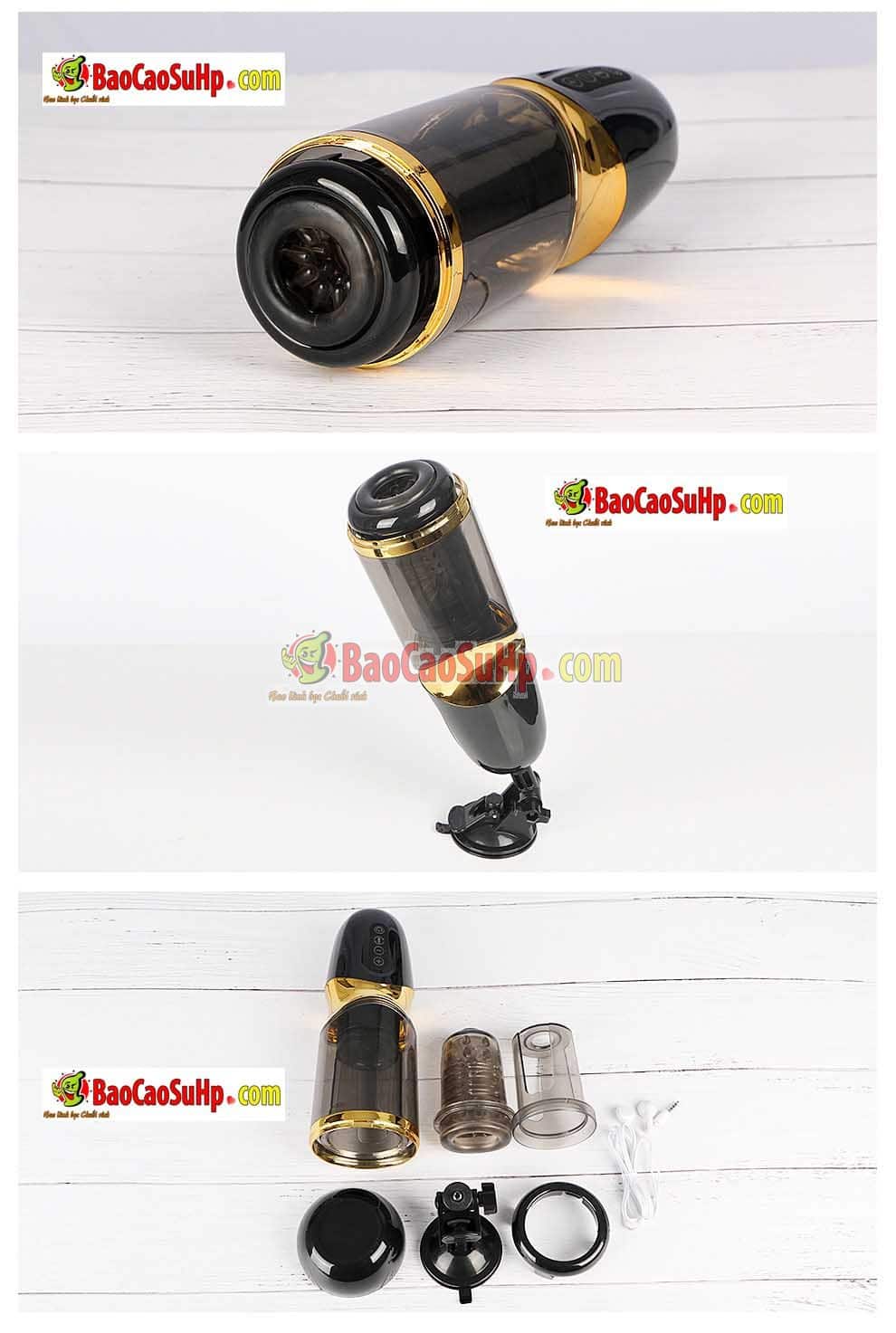 Âm đạo bú mút tự động UNIMAT Kingdom, sextoy cao cấp, thụt rung đỉnh