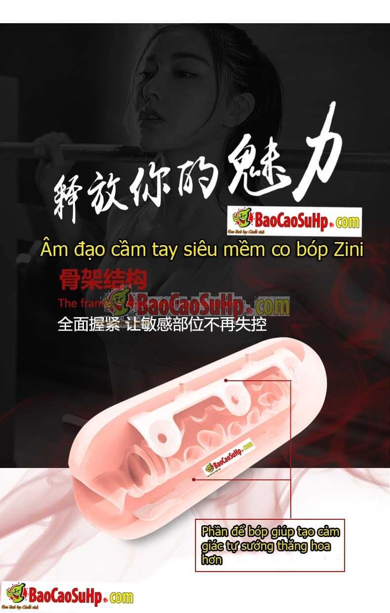 Máy rung cầm tay Zini siêu mềm cao cấp kích thích cực mạnh