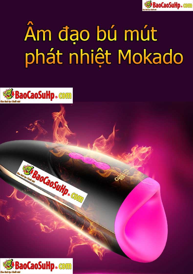 Máy bú mút âm đạo Mokado cao cấp phát nhiệt kích thích mạnh