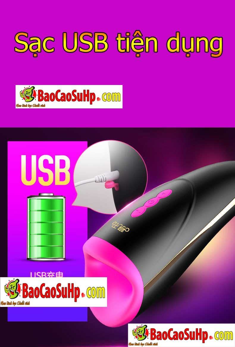 Máy bú mút âm đạo Mokado cao cấp phát nhiệt kích thích mạnh