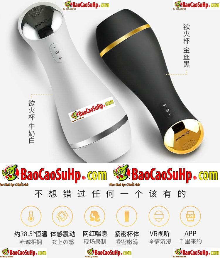 Sextoy Unimat APP âm đạo giả ấm nóng kích thích mua ngay