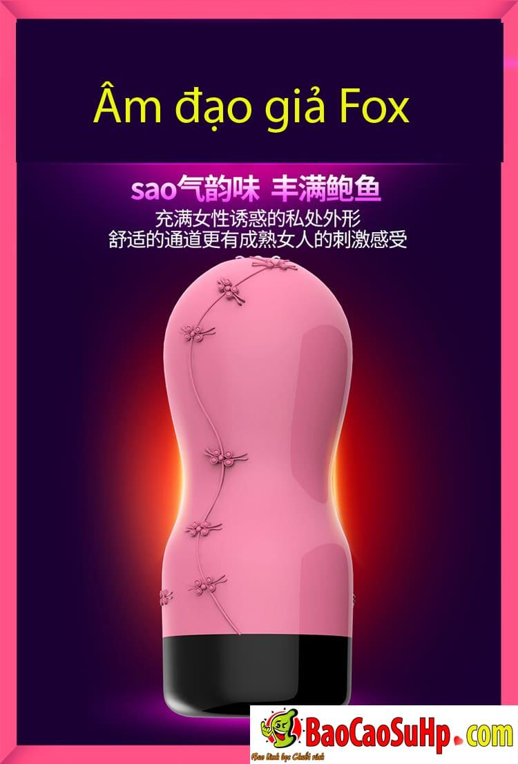Sextoy Fox Cốc Âm Đạo Giả Cầm Tay Siêu Thật, Giá Tốt