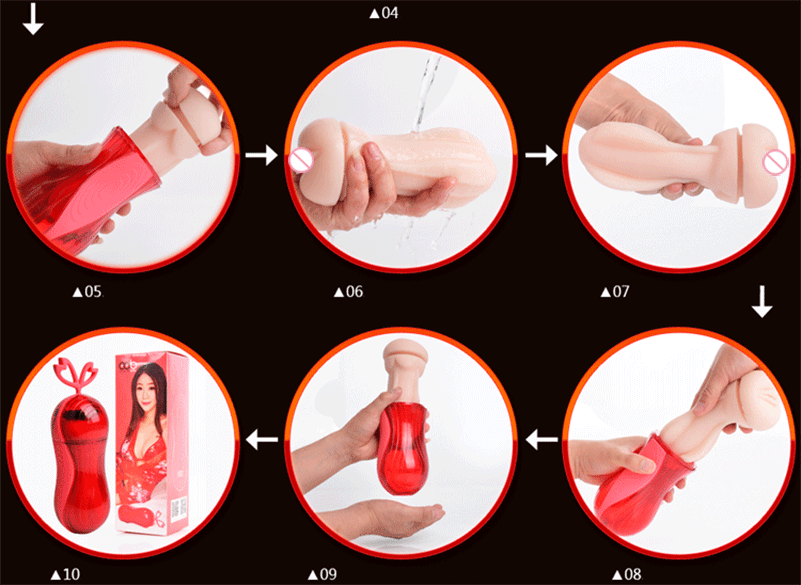 Âm đạo giả COB RED 5D phát nhiệt cao cấp, sextoy hot