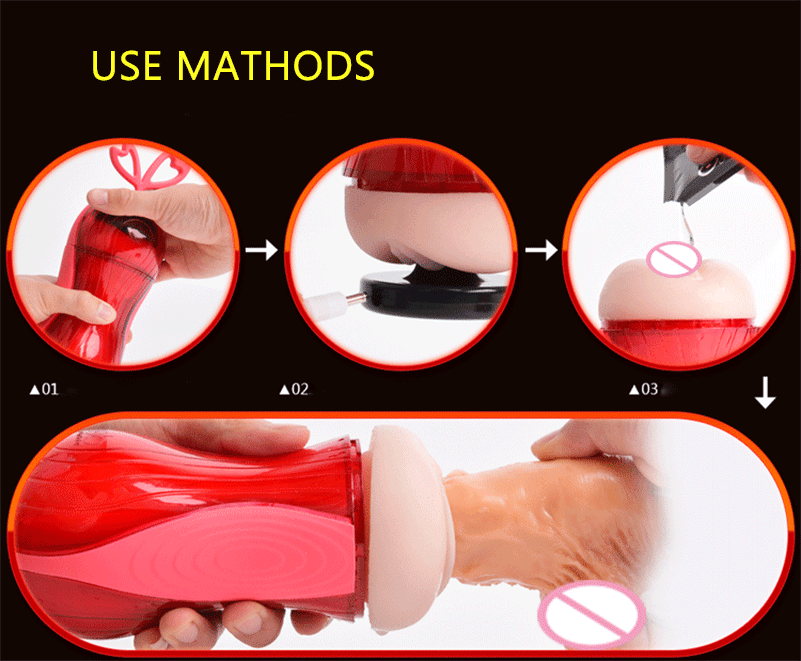 Âm đạo giả COB RED 5D phát nhiệt cao cấp, sextoy hot
