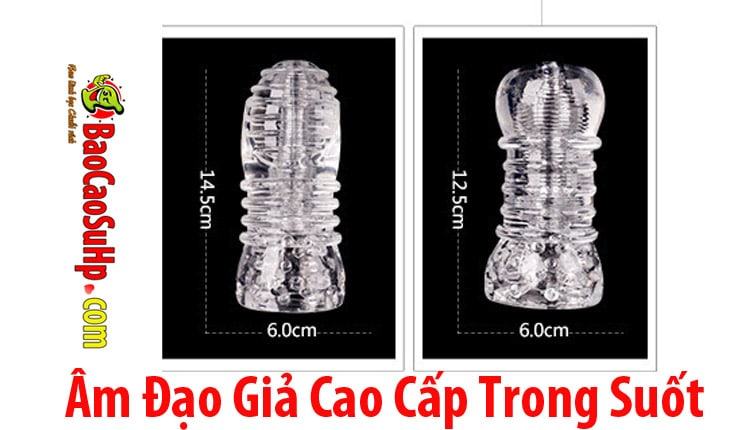 Sextoy Baby Love cao cấp âm đạo giả trong suốt tăng khoái cảm