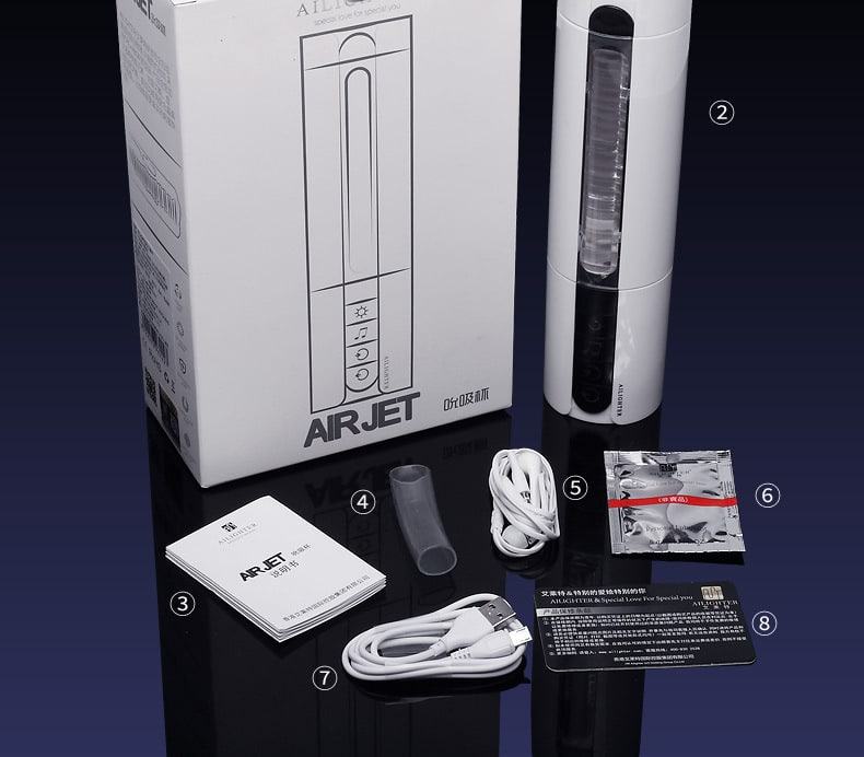 Sextoy Ailighter tự động rung thụt bú mút âm đạo cao cấp