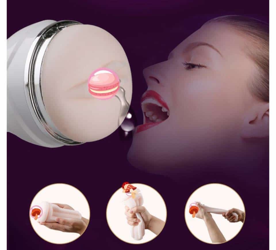 Âm đạo giả gắn tường siêu rung cao cấp kích thích mạnh mẽ