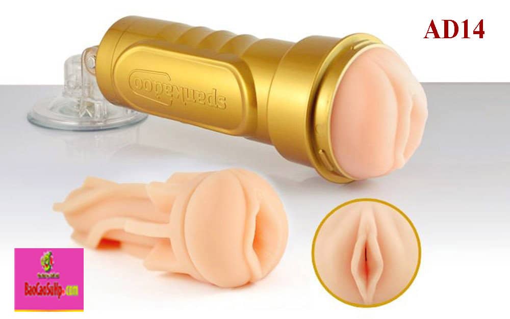 Âm đạo giả gắn tường Spider Gold cao cấp rung mạnh kích thích tận hưởng