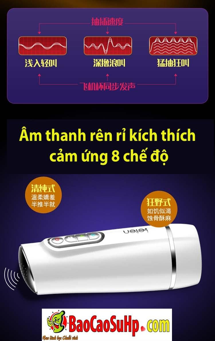 Âm đạo giả Leten EvaLife co bóp tự nhiên kích thích tối đa