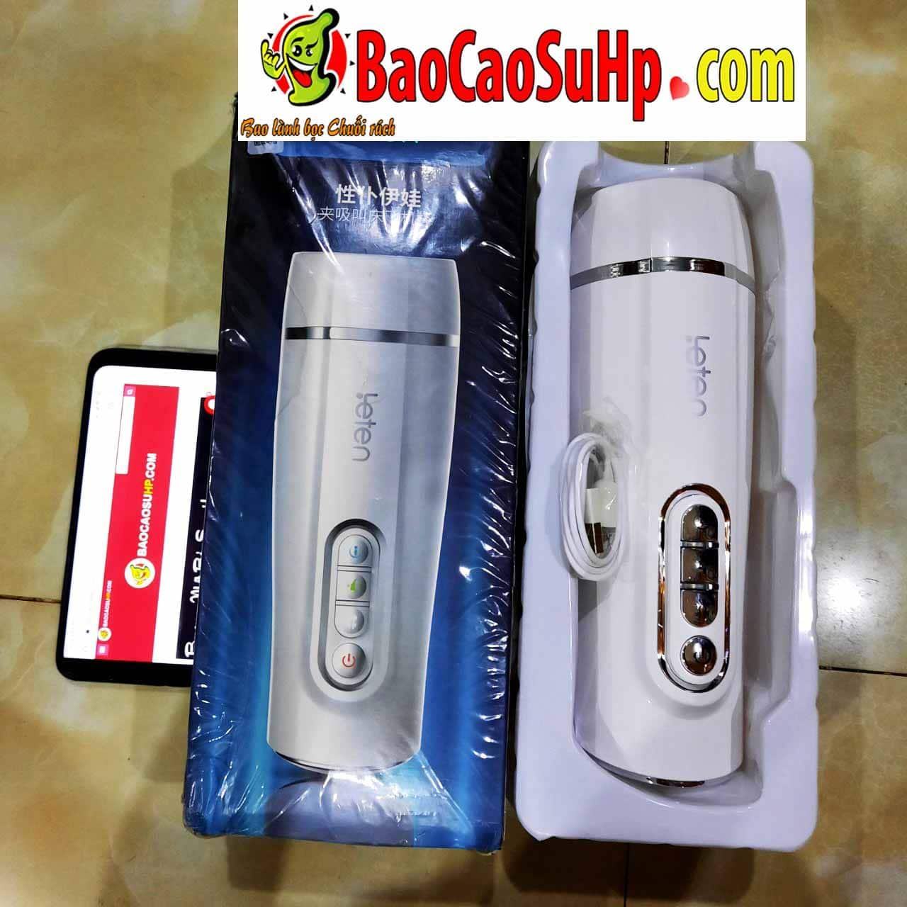 Âm đạo giả Leten EvaLife co bóp tự nhiên kích thích tối đa