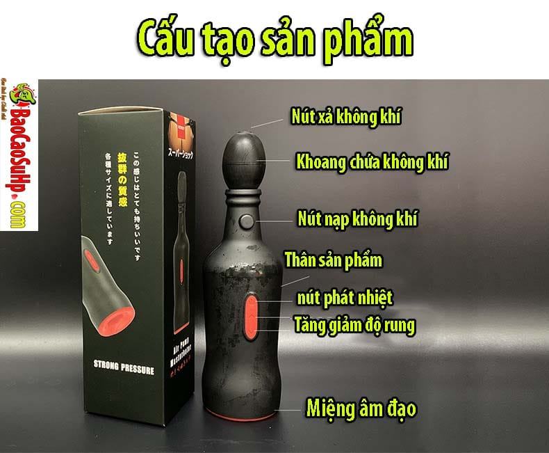 Âm Đạo Giả Cầm Tay Bú Mút Tự Động Kích Thích Cho Nam