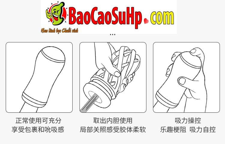 Cốc âm đạo xoắn hút ZZ12 Nhật Bản chất lượng cao giá ưu đãi