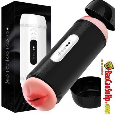 Cốc âm đạo 2 đầu Lupa Pro new 2021, rung mạnh, siêu thực