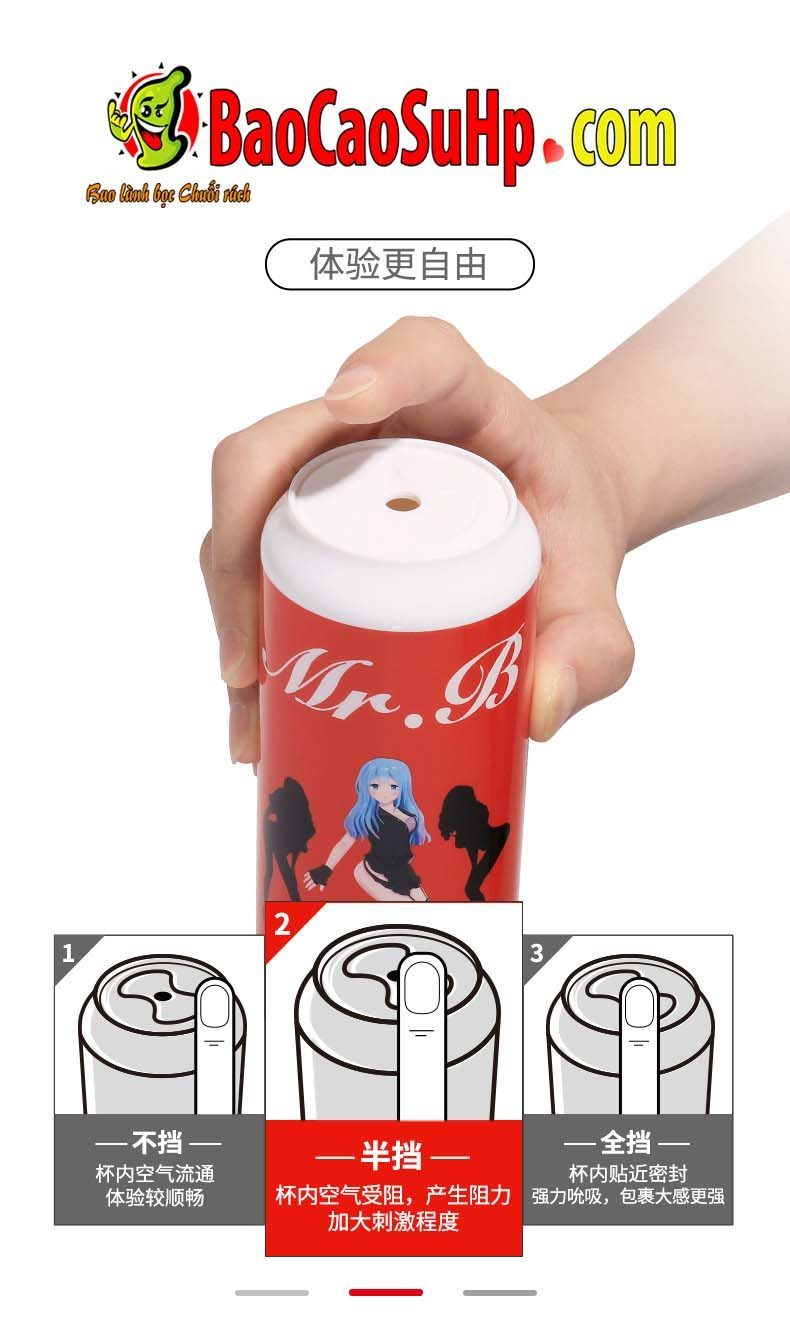 Cốc âm đạo giả Mr B Nhật Bản - Thỏa mãn cực khoái, chất lượng cao