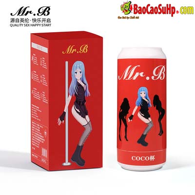 Cốc âm đạo giả Nhật Bản Mr B lốc bia Coke cực thực chất