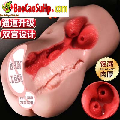 Âm đạo giả siêu thực Full of Meat tay cầm đầm chắc sướng