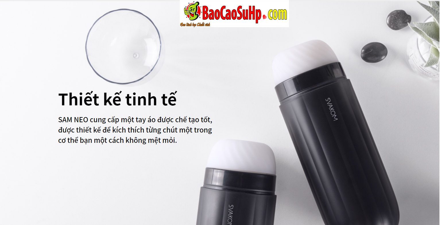 coc thu dam Svakom Sam Neo 8 - Cốc thủ dâm tự động đa năng Svakom SK001 điều khiển APP.