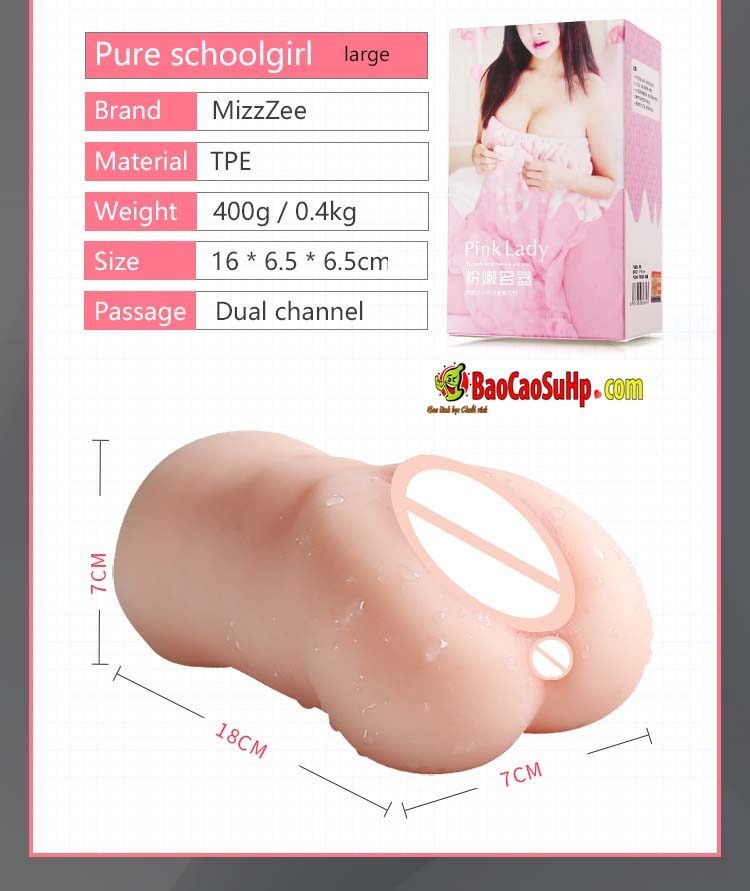 Âm đạo giả Nhật Bản Mizzzee Pink Hồng Hào Sướng Nhất