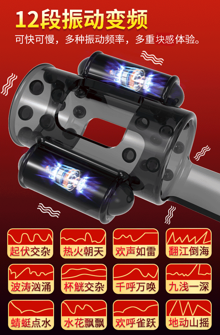 may tap duong vat 2in1 Stronger Glans Trainer II 13 - Máy kích thích tự sướng và tập dương vật 2in1 Stronger Glans Trainer II