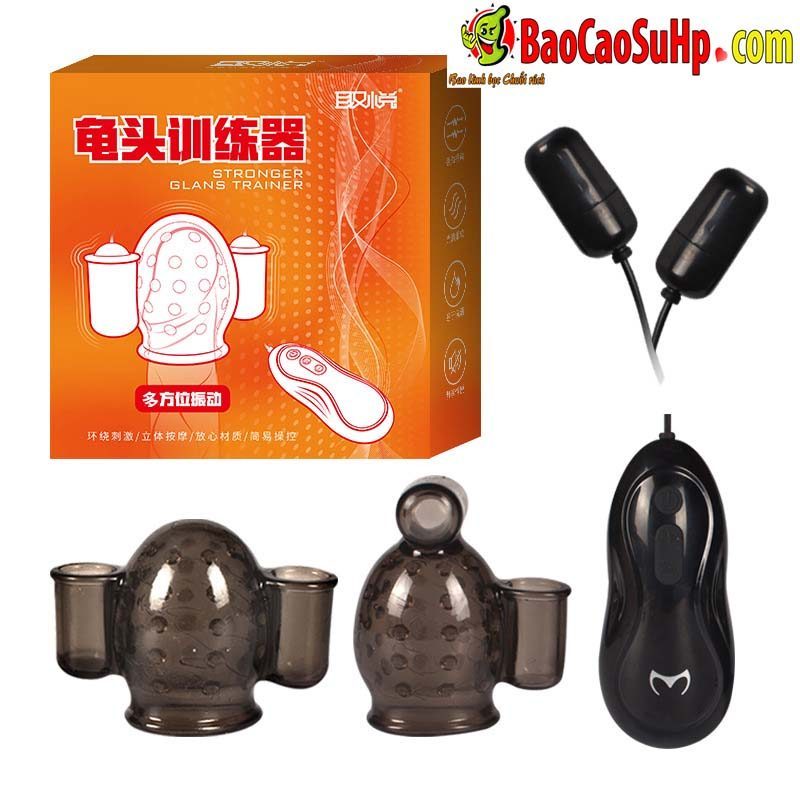 Máy kích thích tự sướng 2in1 Stronger Glans Trainer II tiện lợi tập luyện 