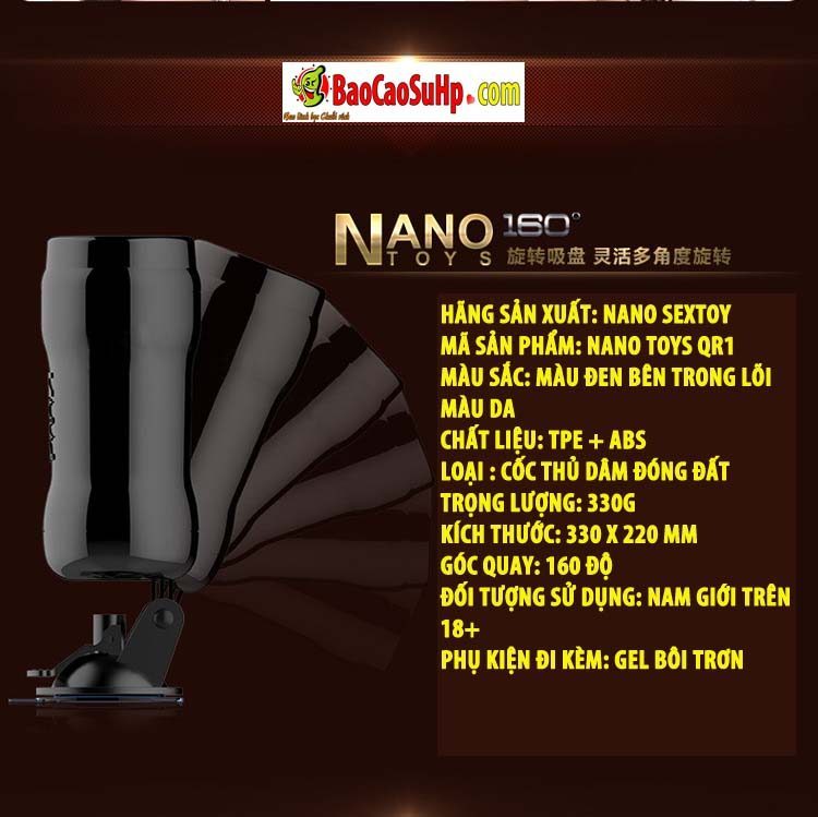 Cốc thủ dâm Nano Cell đóng đất giá rẻ mềm khít cực đã