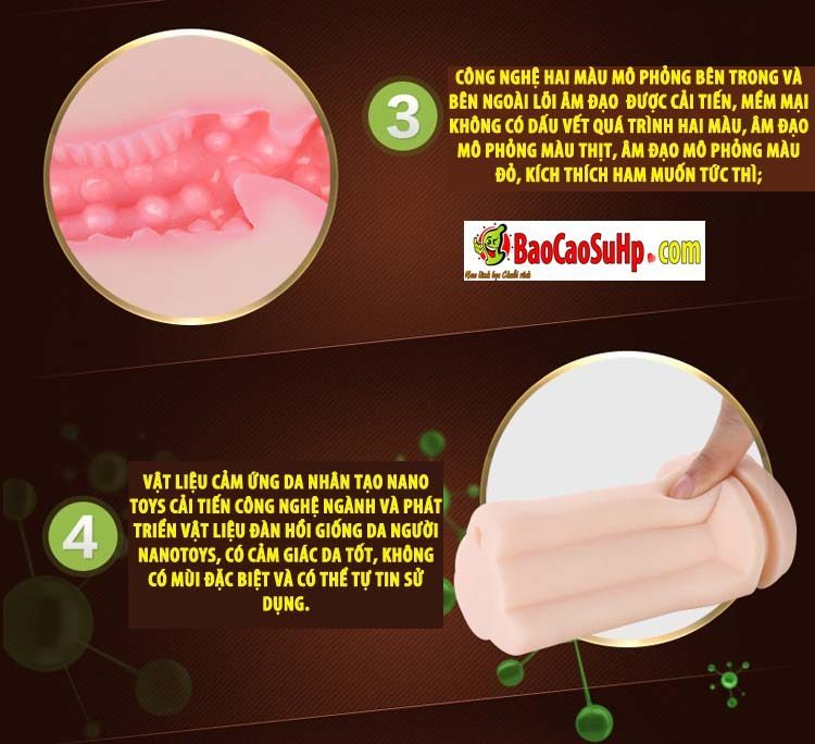 Cốc thủ dâm Nano Cell đóng đất giá rẻ mềm khít cực đã