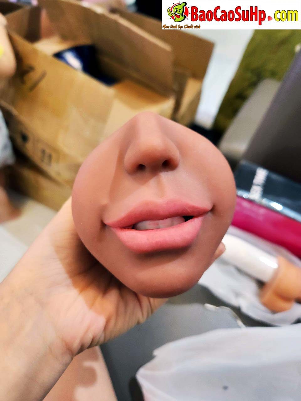 Âm đạo nguyên khối 5D đôi đầu, Coc Blowjob 700g siêu thật
