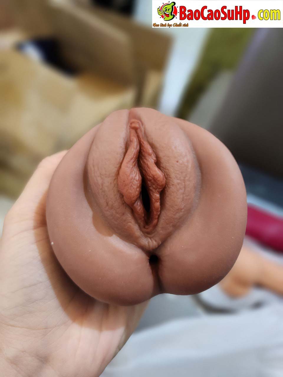 Âm đạo nguyên khối 5D đôi đầu, Coc Blowjob 700g siêu thật