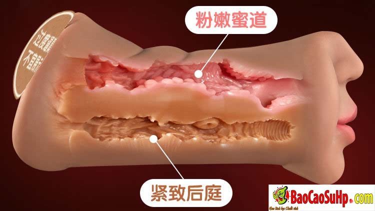 Âm đạo nguyên khối 5D đôi đầu, Coc Blowjob 700g siêu thật