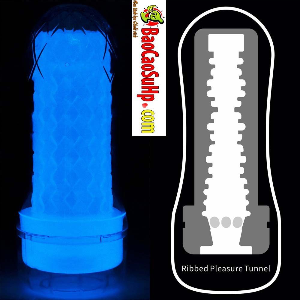 Cốc thủ dâm trong suốt Lovetoy USA Lumino Play Masturbator