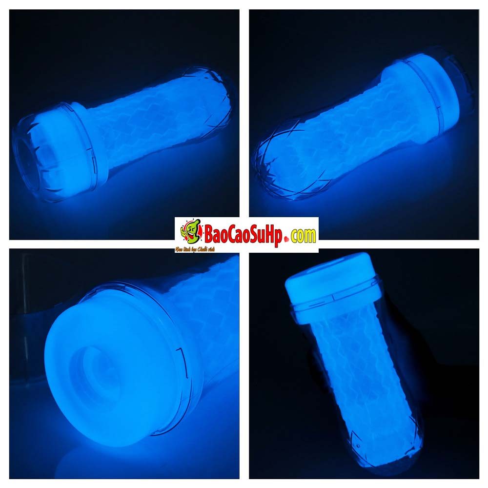 Cốc thủ dâm trong suốt Lovetoy USA Lumino Play Masturbator